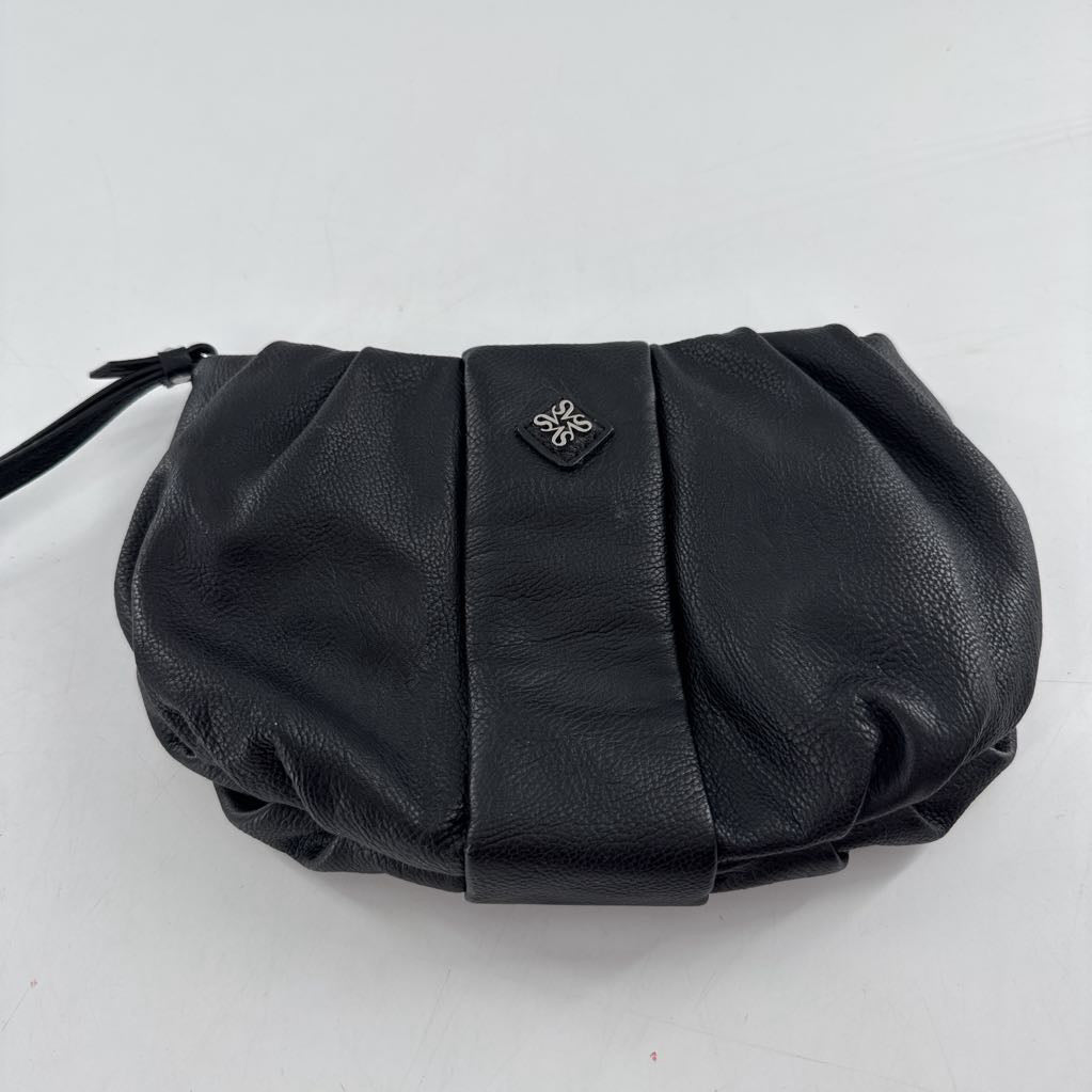 vegan leather wristlet