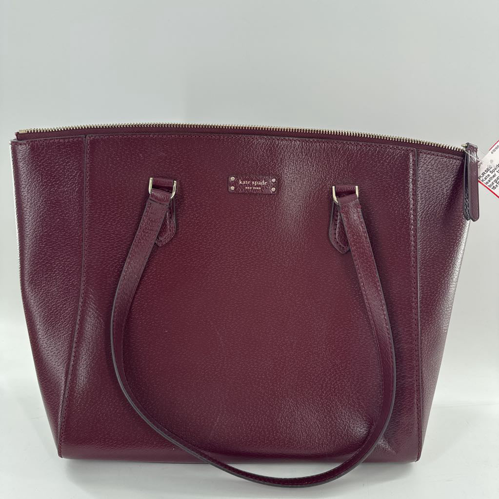leather tote bag