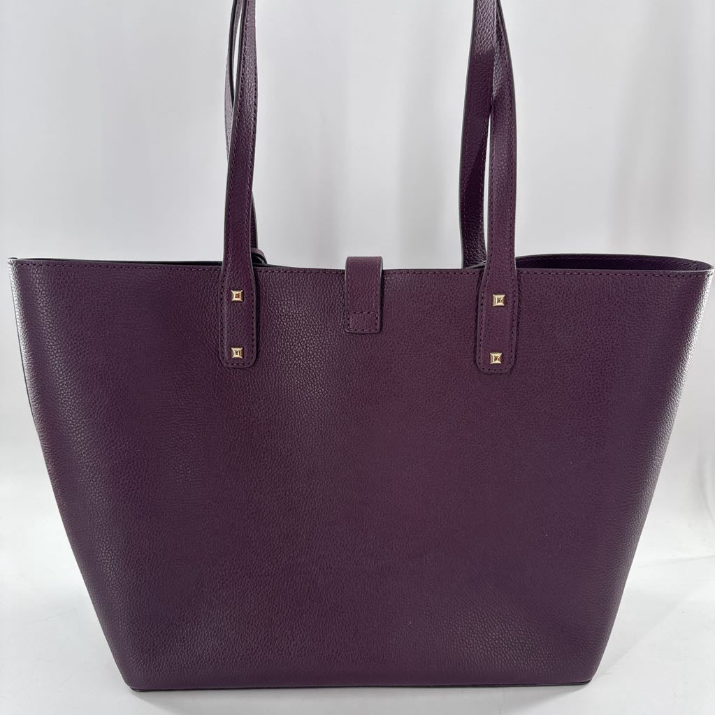 pebbled leather tote