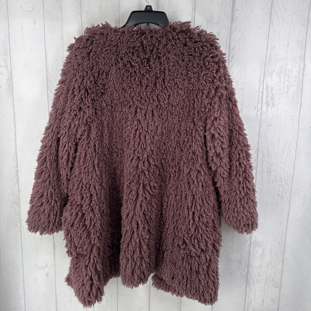 4 faux fur lined cardi