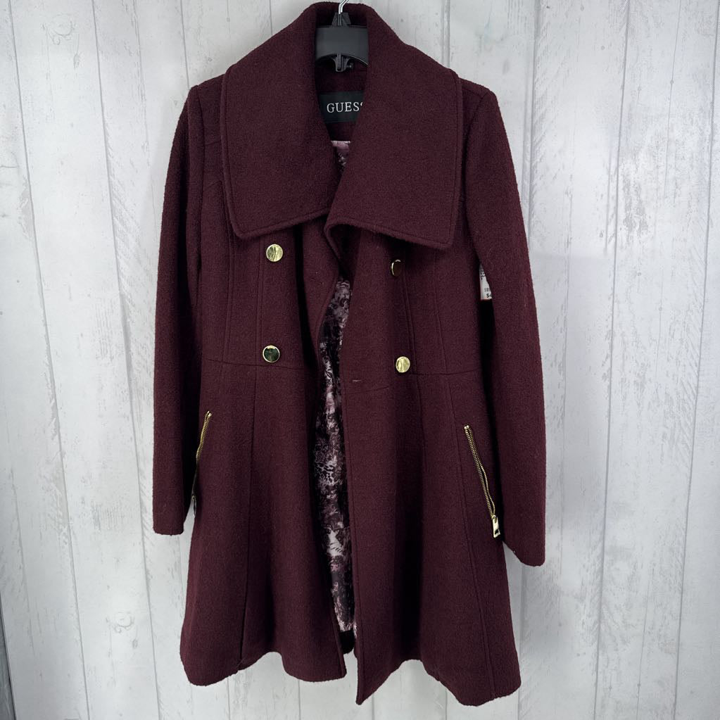 S wool blend coat