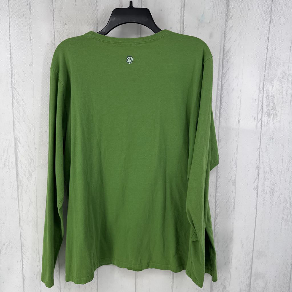 XXL crewneck l/s tee-winter wanderland