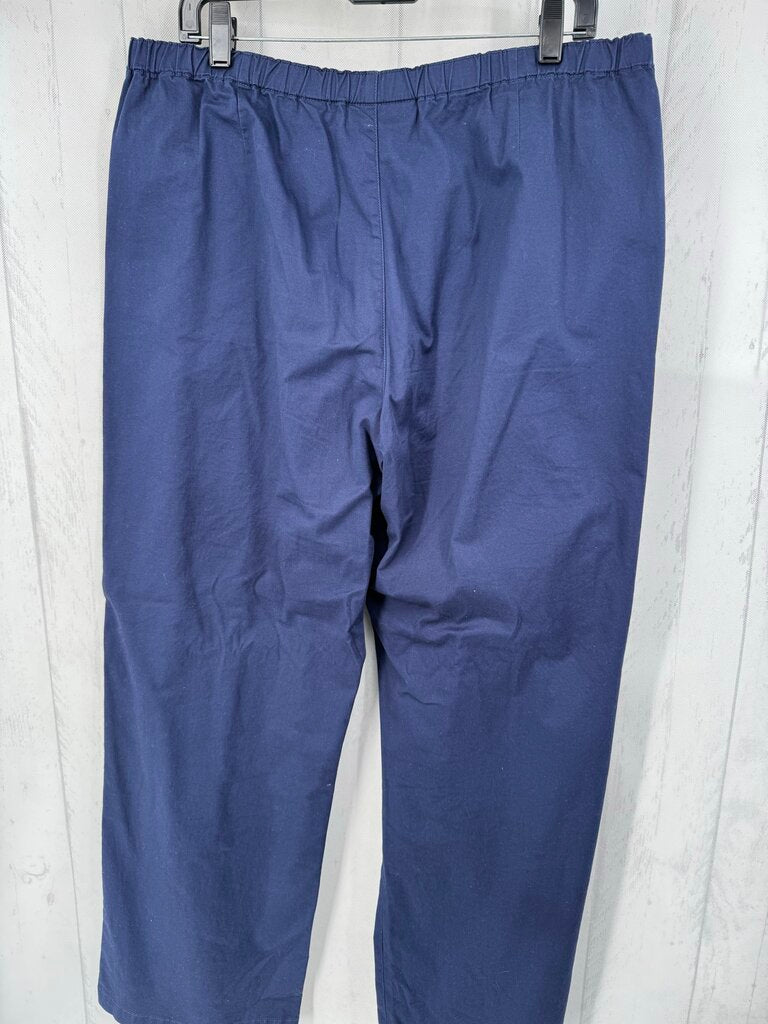 M pull-on twill pant