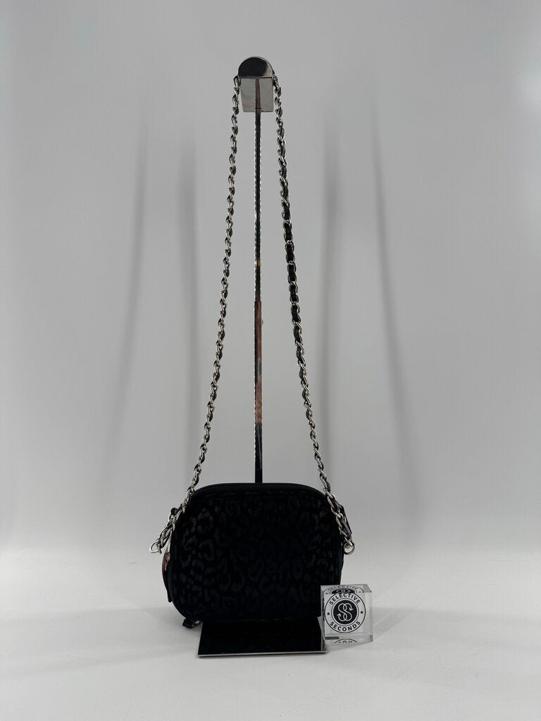 concealed animal print zip around crossbody