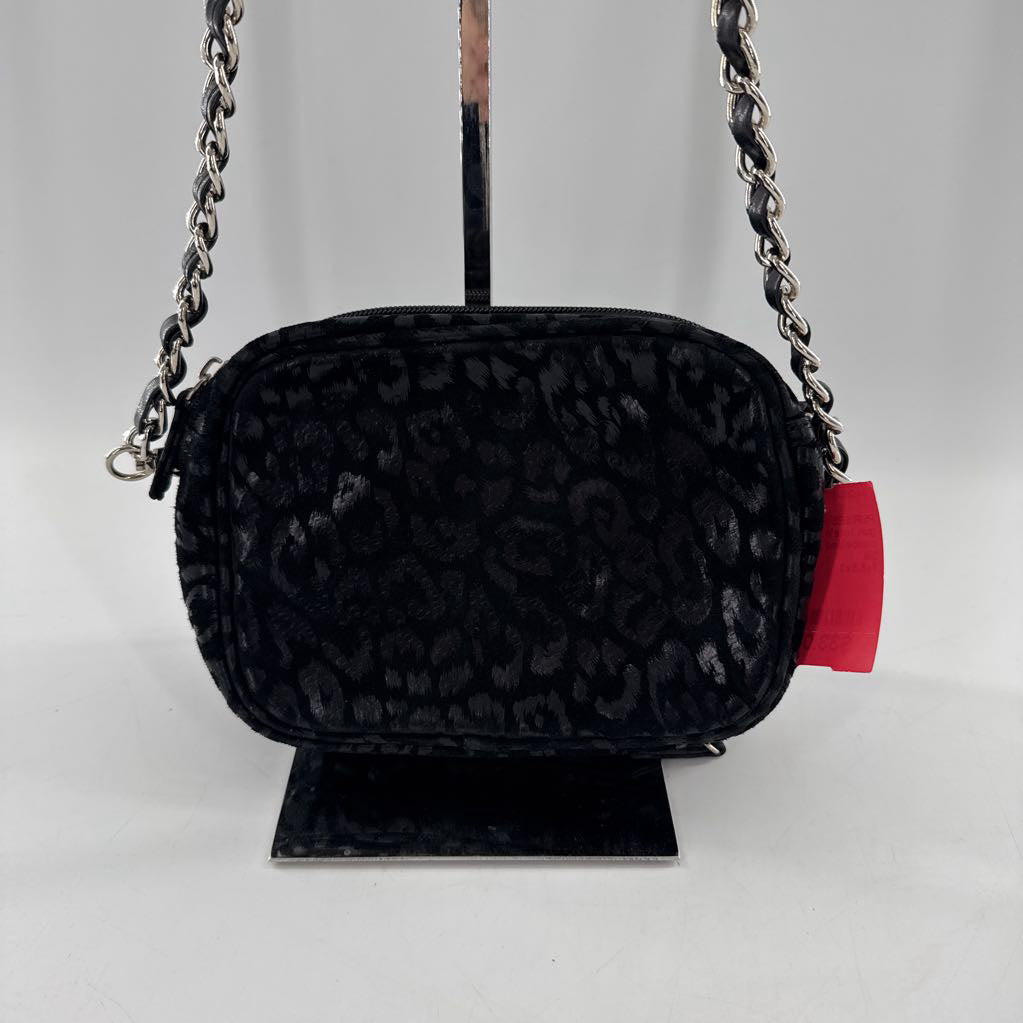 concealed animal print zip around crossbody