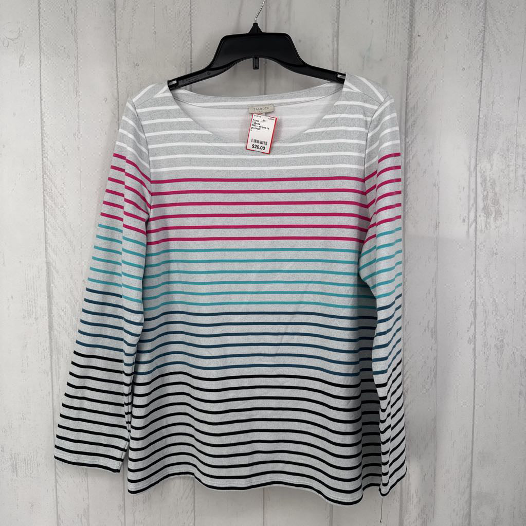 R60 L striped l/s top