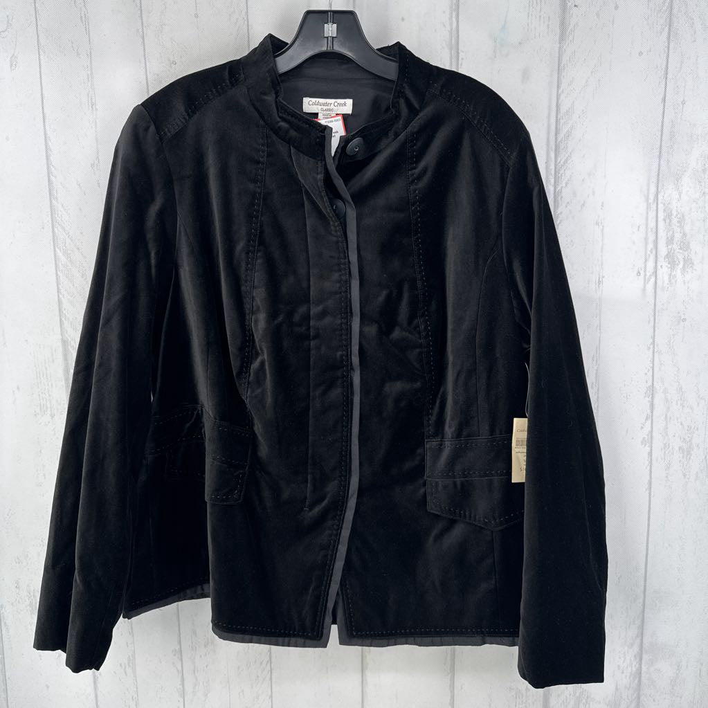 R109 18 velvet blazer