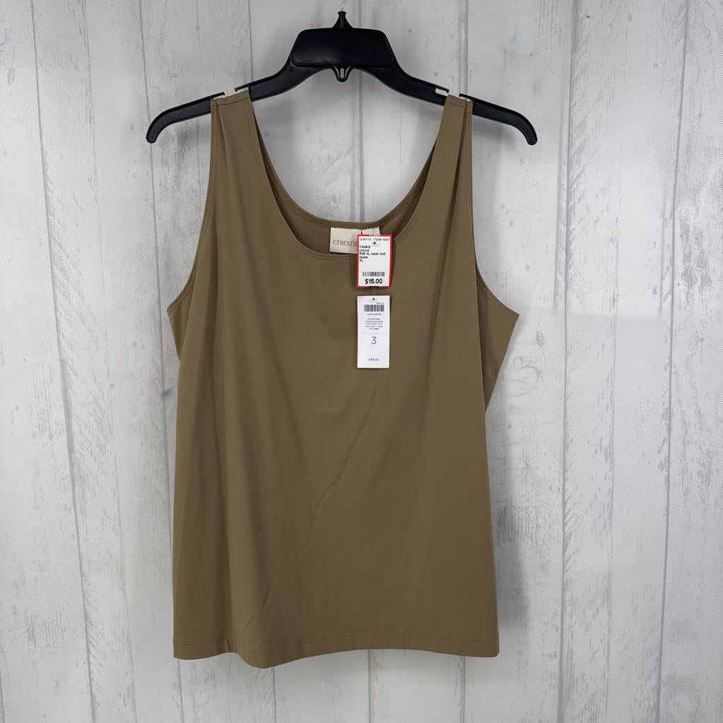 R39 XL basic knit tank