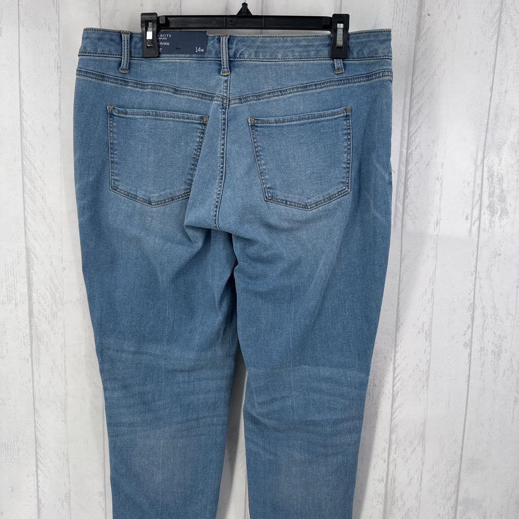 R80 14w slim leg jean