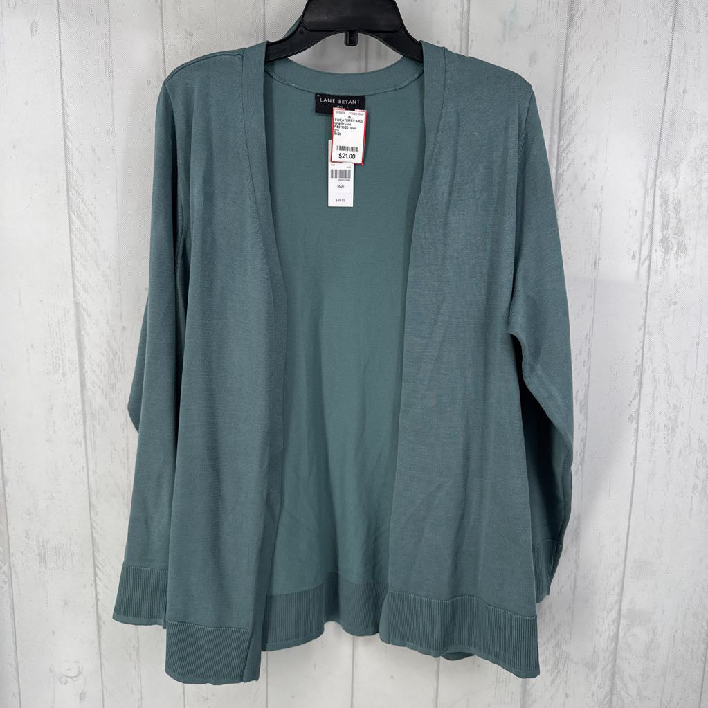 R50 18/20 open front cardi