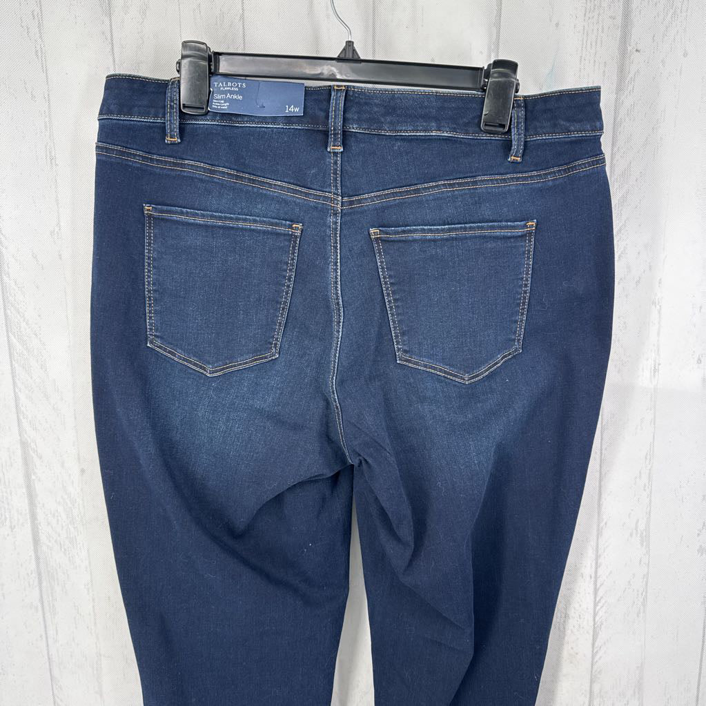 R80 14w slim leg jean