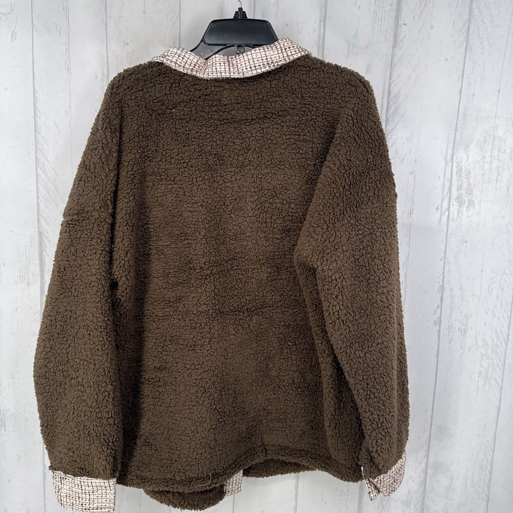 R42 L/XL sherpa shacket