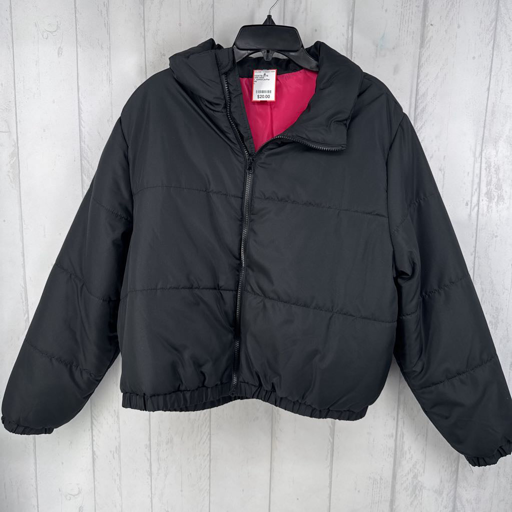 L quilted puffer coat