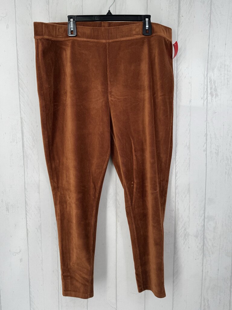 2x ribbed pull on pants