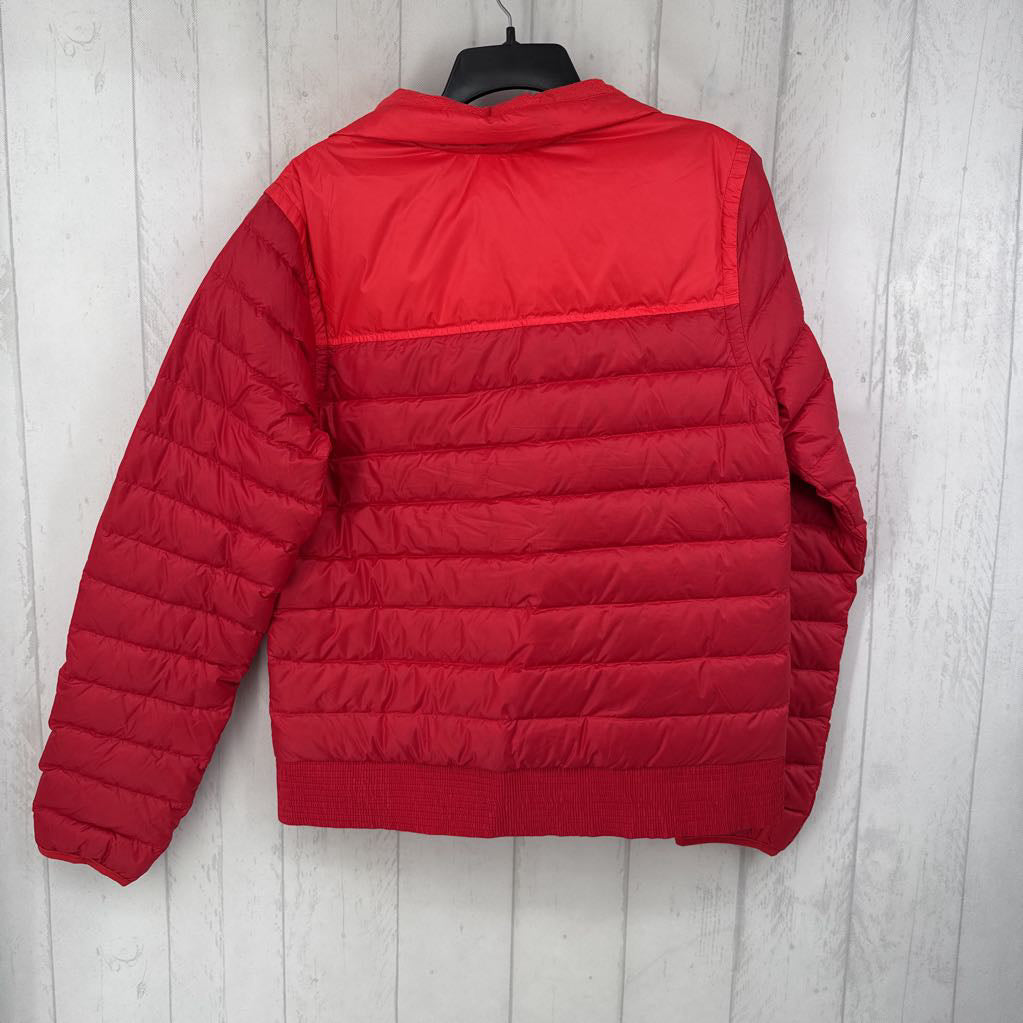 XL zip puffer coat
