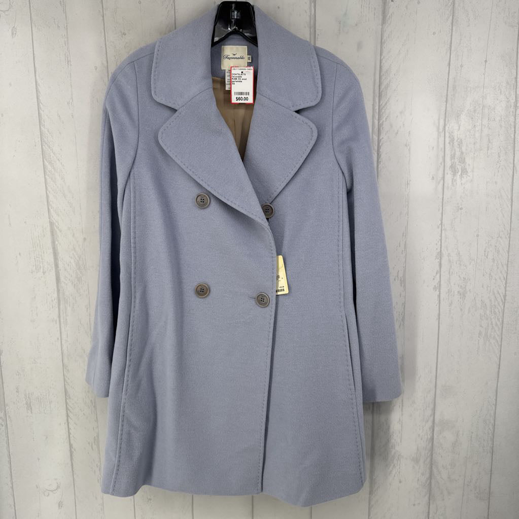 R495 XS wool blend coat