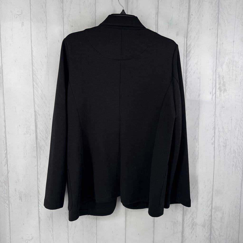 L l/s one button blazer