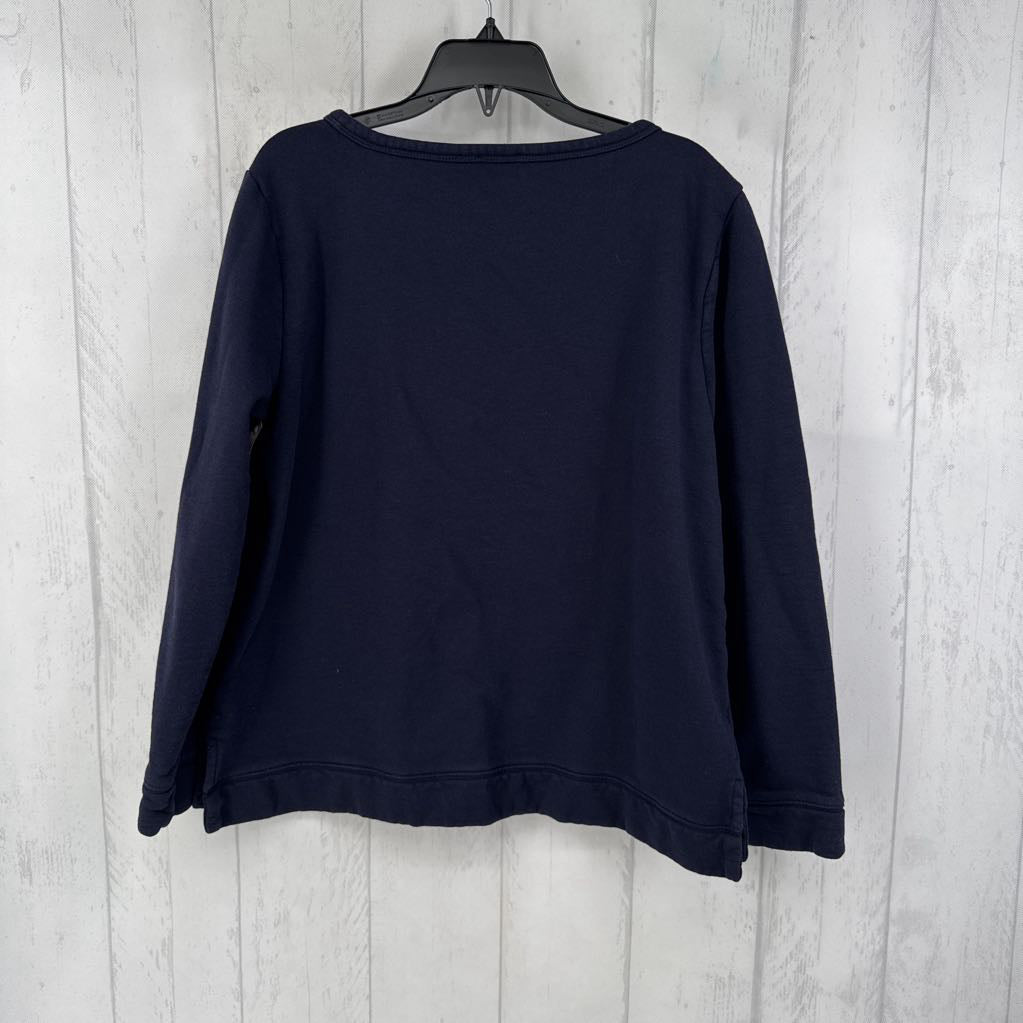 XL l/s dot print sweater