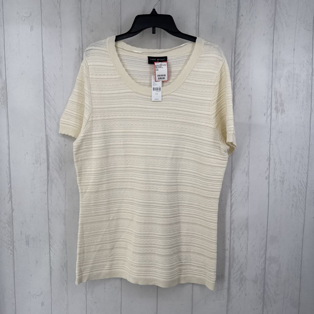 R50 14/16 s/s scoop neck sweater