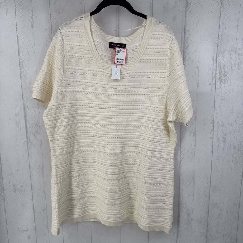 R50 16/18 s/s scoop neck sweater