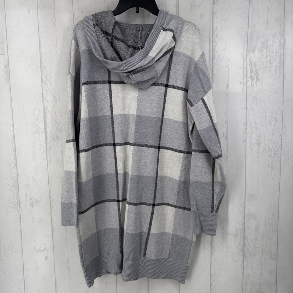 XL plaid sweater dress