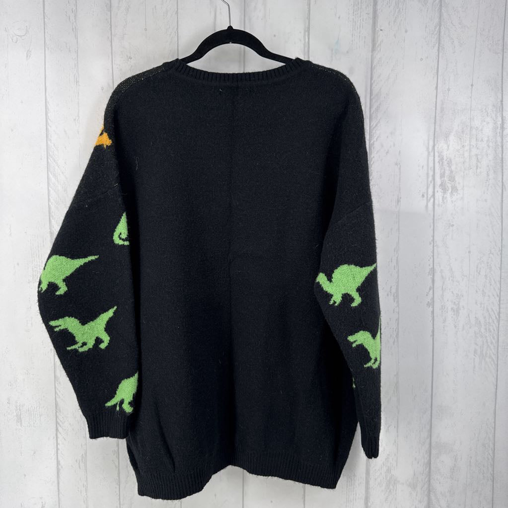 L dinosaur sweater