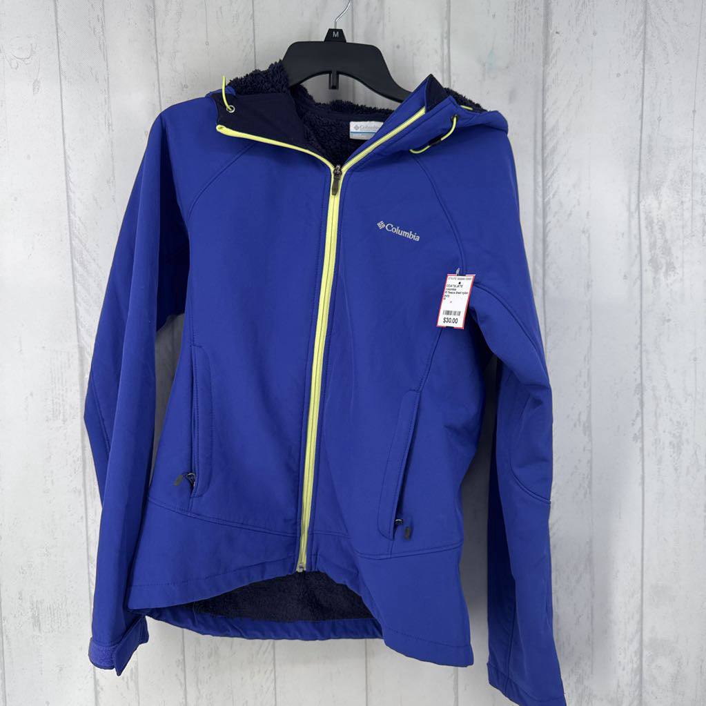 M fleece lined nylon jacket