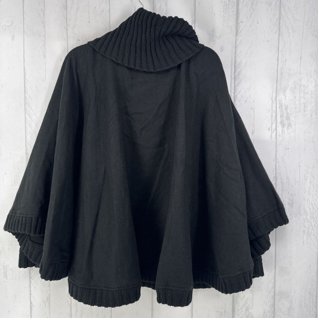 R50 O/S knit cowl neck shawl