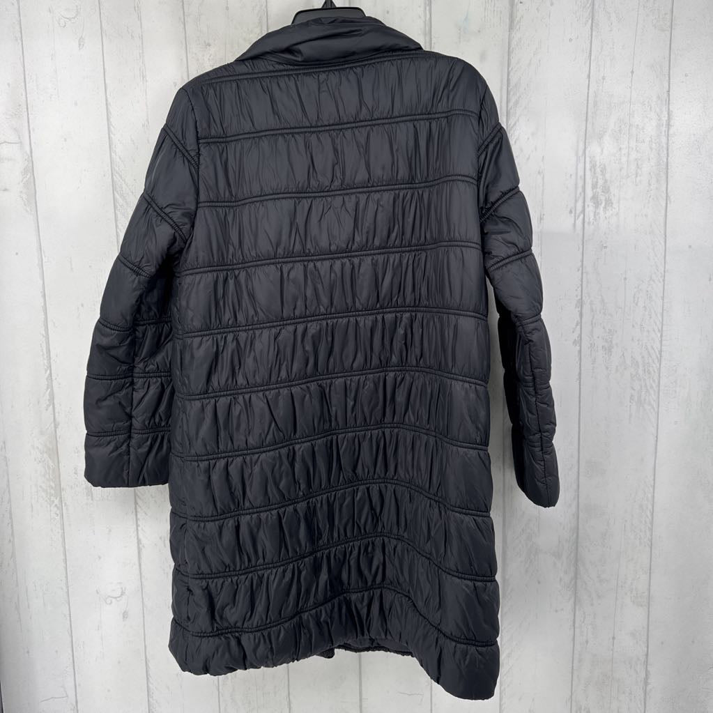 M quilted nylon coat