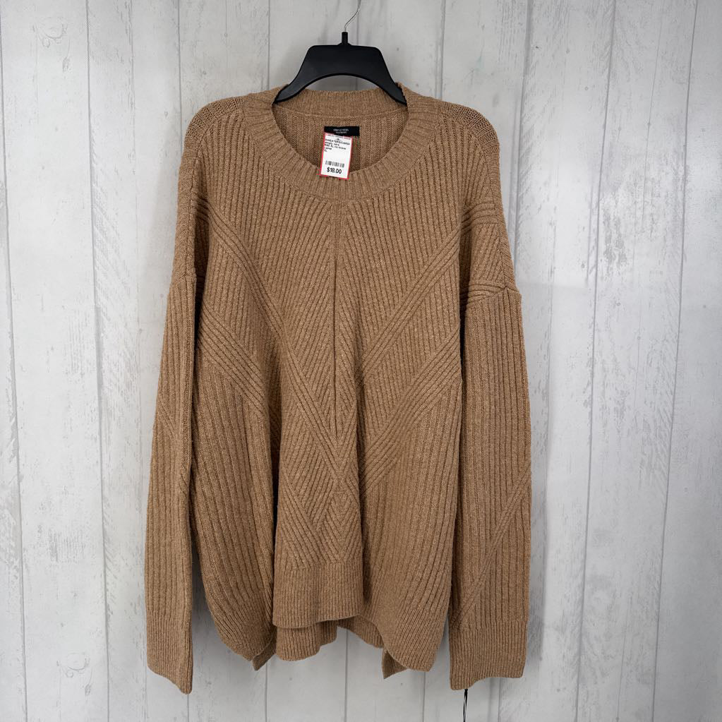 R50 XL l/s hi-low sweater