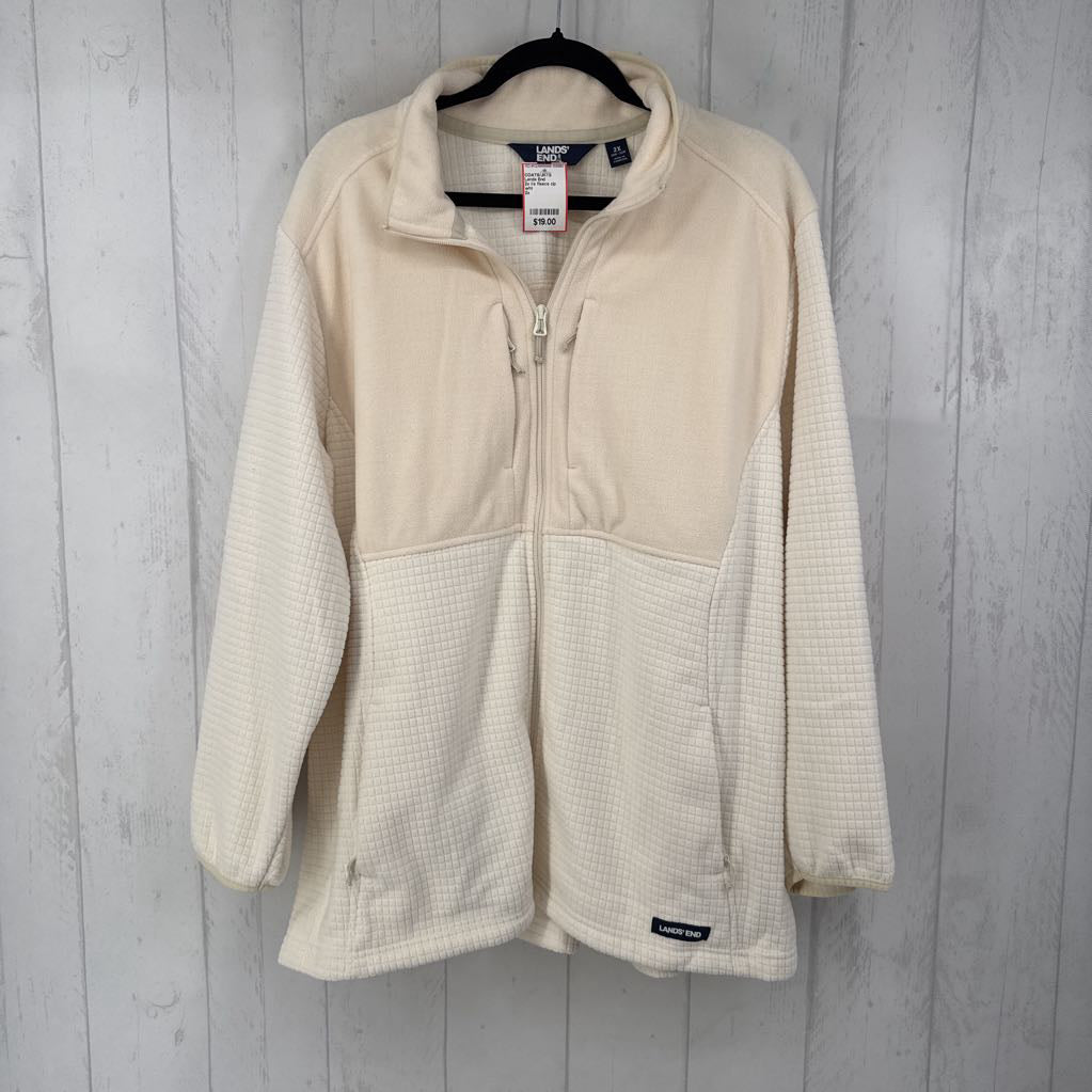 2x l/s fleece zip jacket
