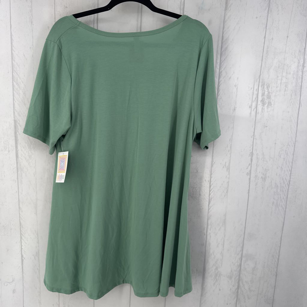 2XL scoop neck s/s tunic