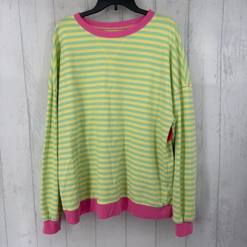 L l/s stripe top