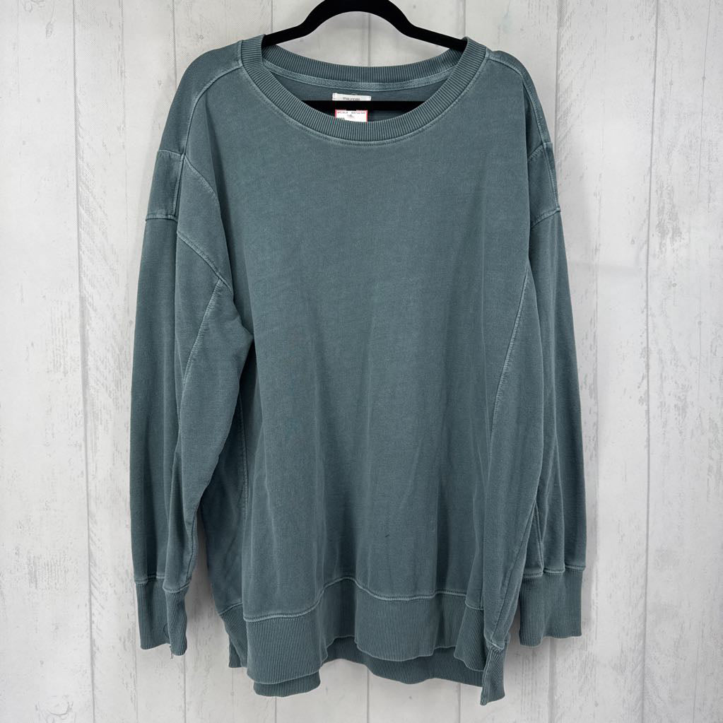 XXL l/s crew neck top