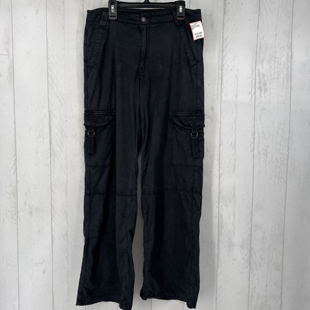 High-Rise Baggy Cargo Pants