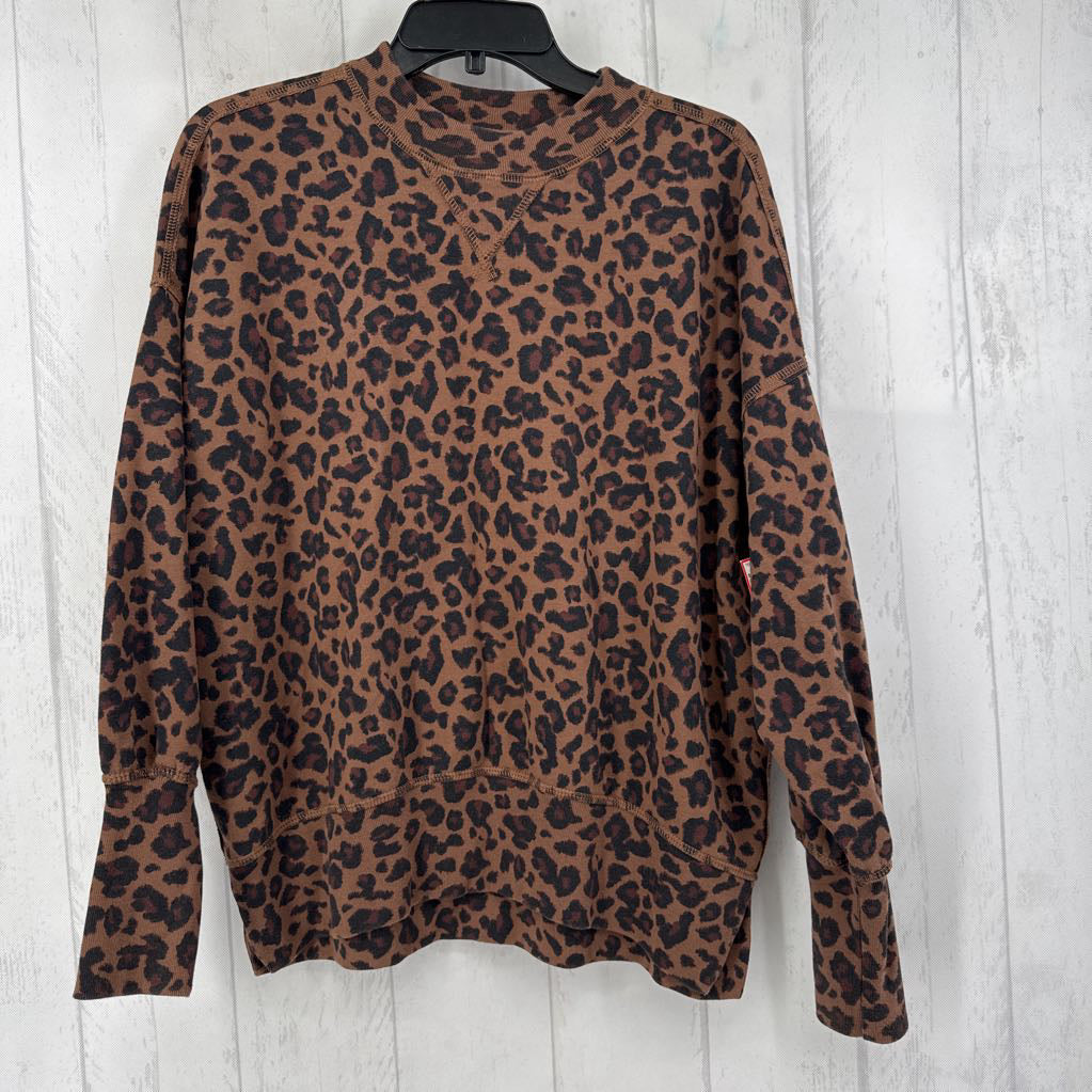 Cheetah Print Sweatshirt