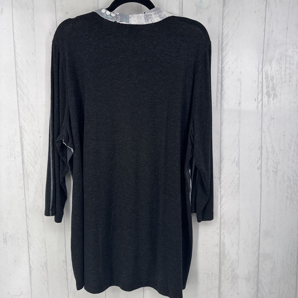 Message Print l/s Tunic