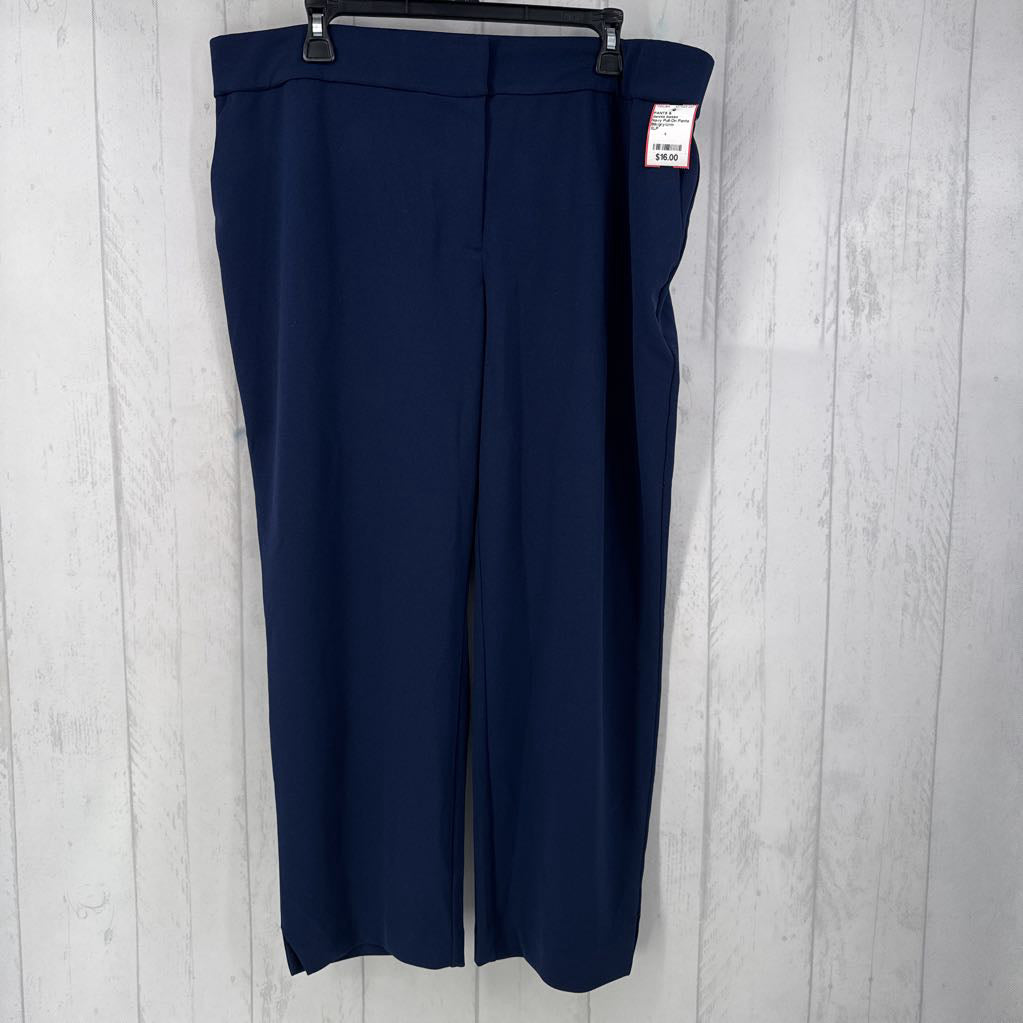 Navy Pull-On Pants