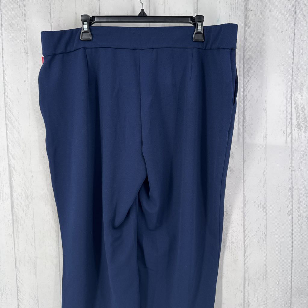 Navy Pull-On Pants