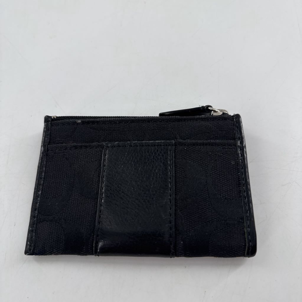 signature stripe coin purse