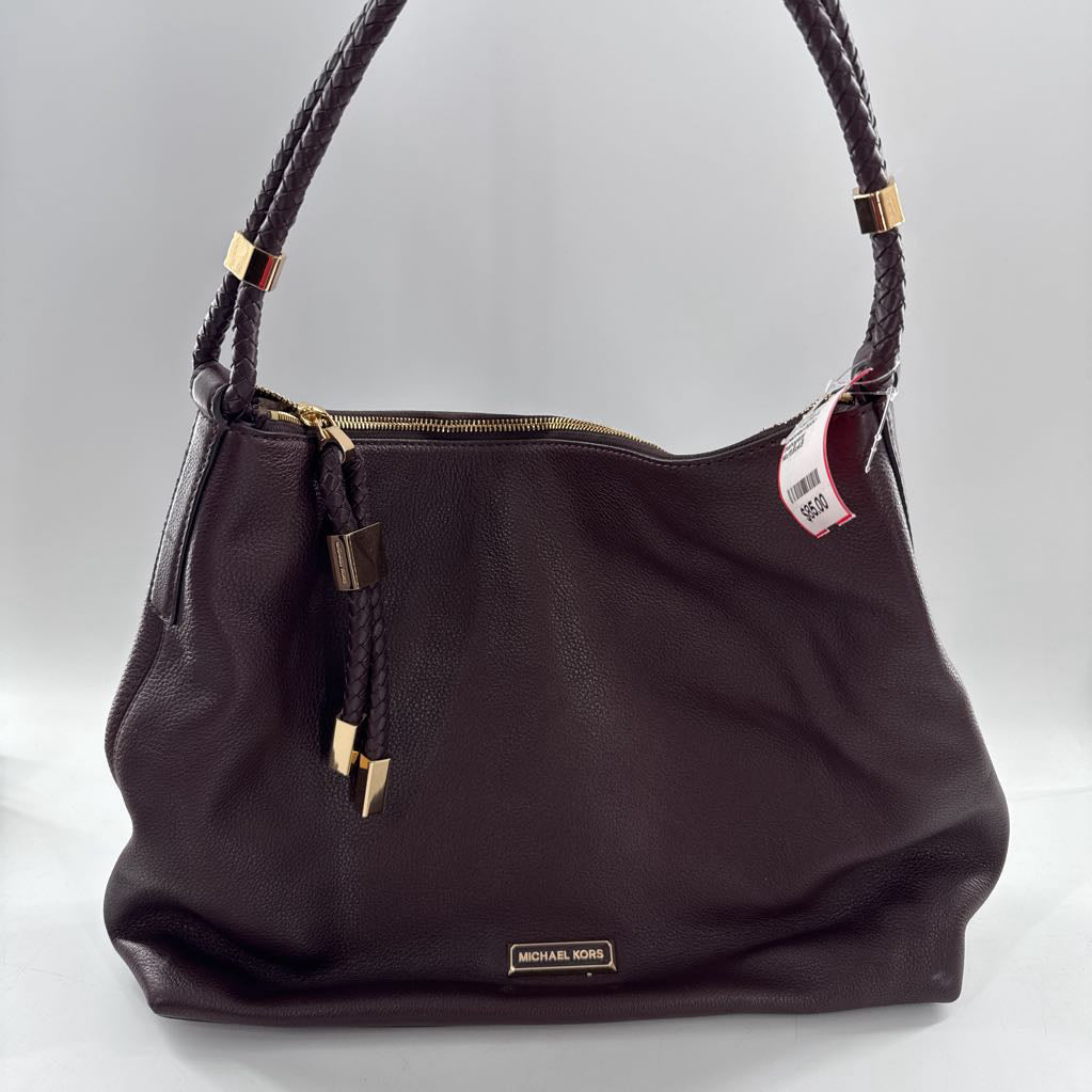 pebbled hobo shoulder bag