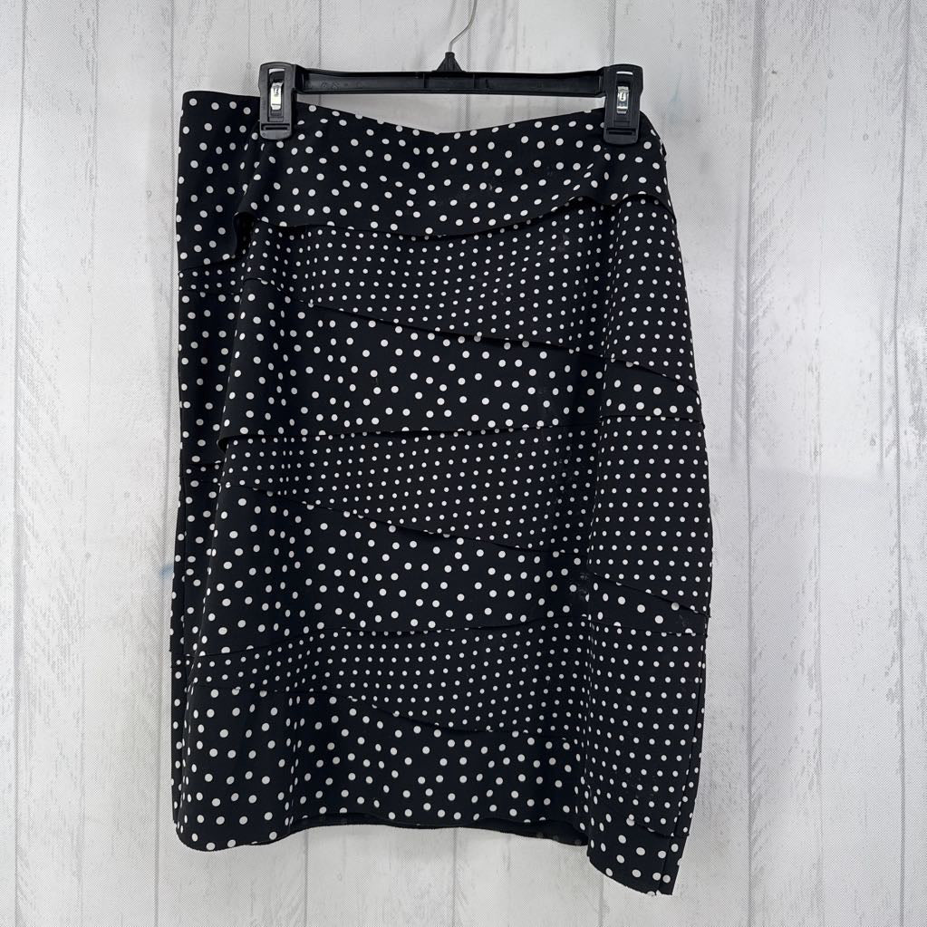 14 polka-dot ruffled skirt