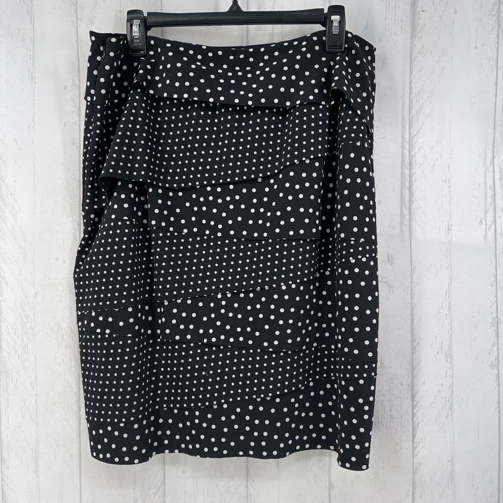 14 polka-dot ruffled skirt