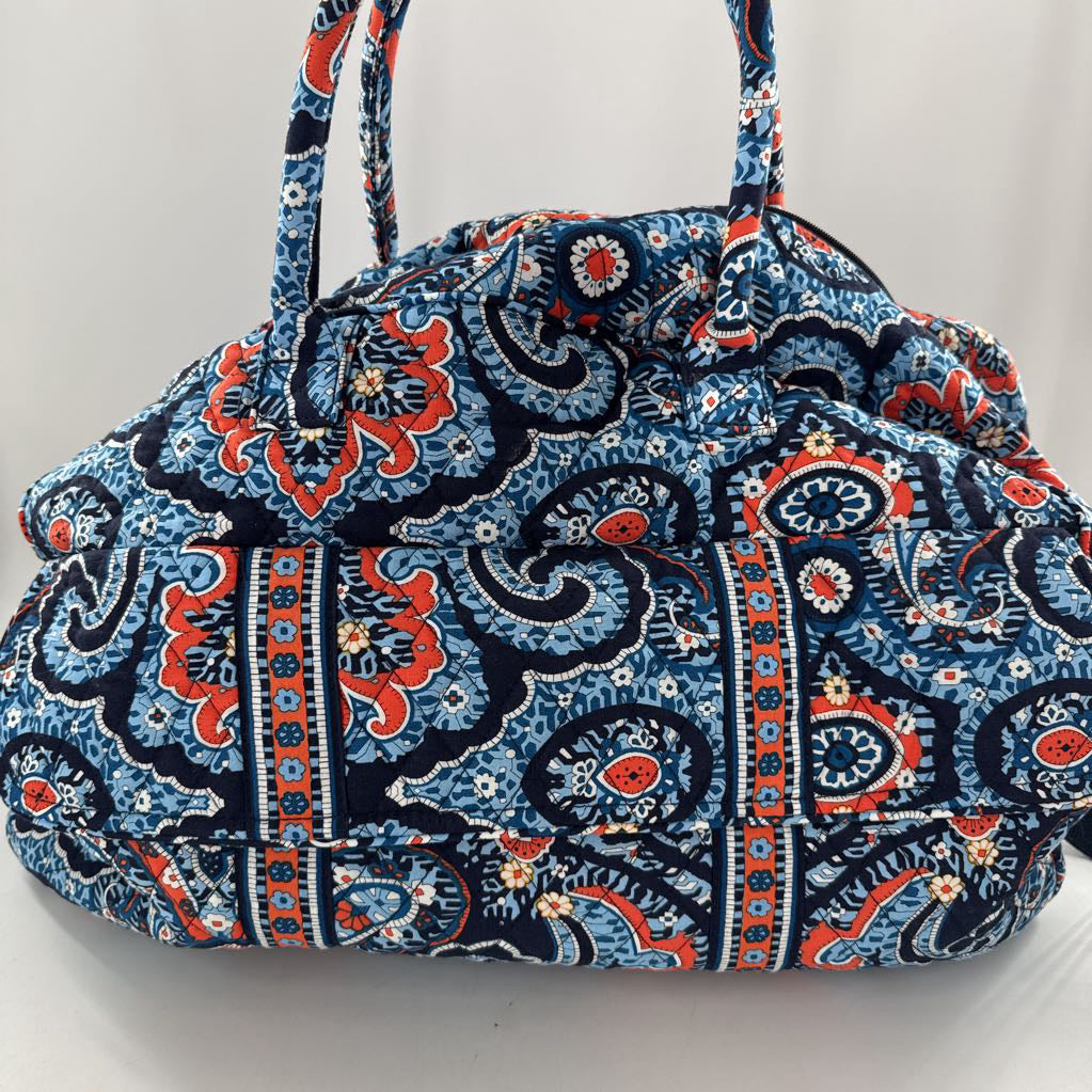 quilted paisley weekender