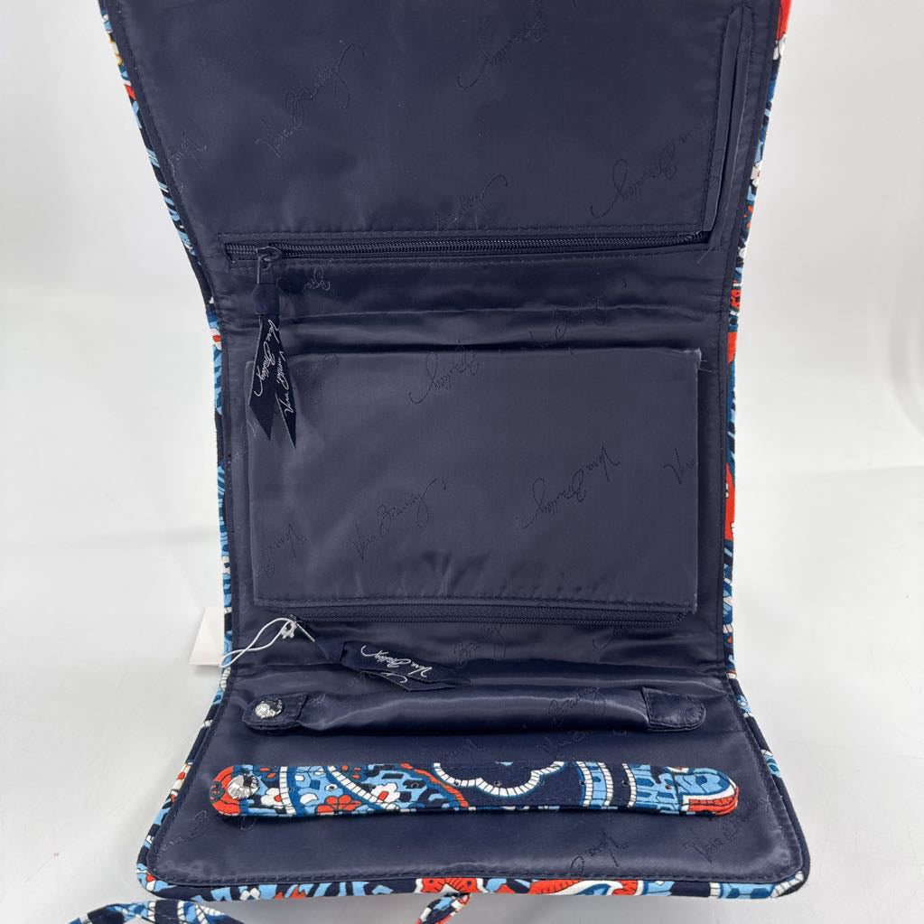 Vera Bradley paisley jewelry travel pouch/case