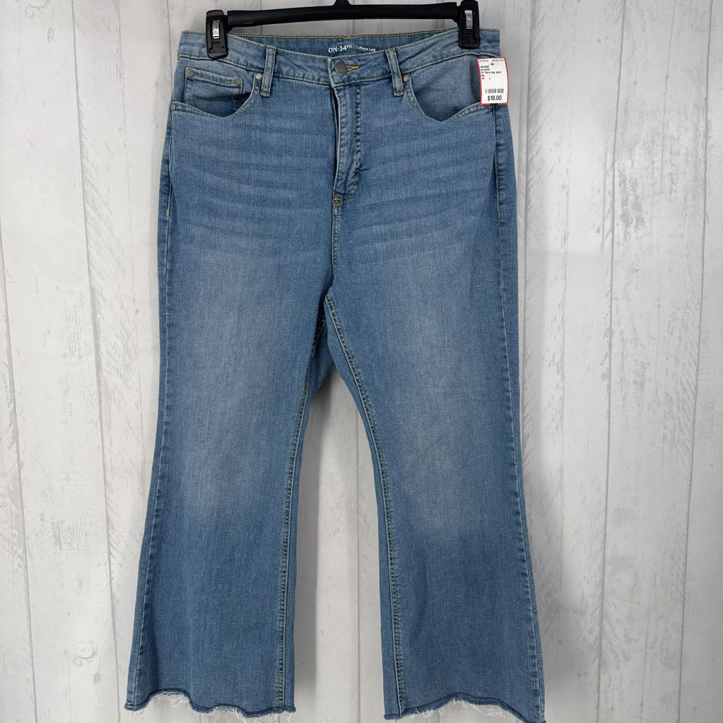 14 flare leg jean