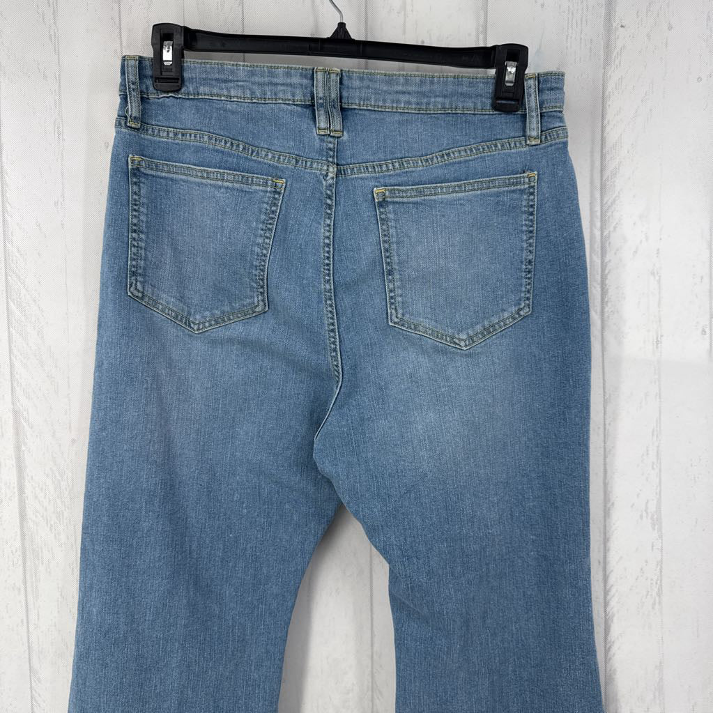 14 flare leg jean