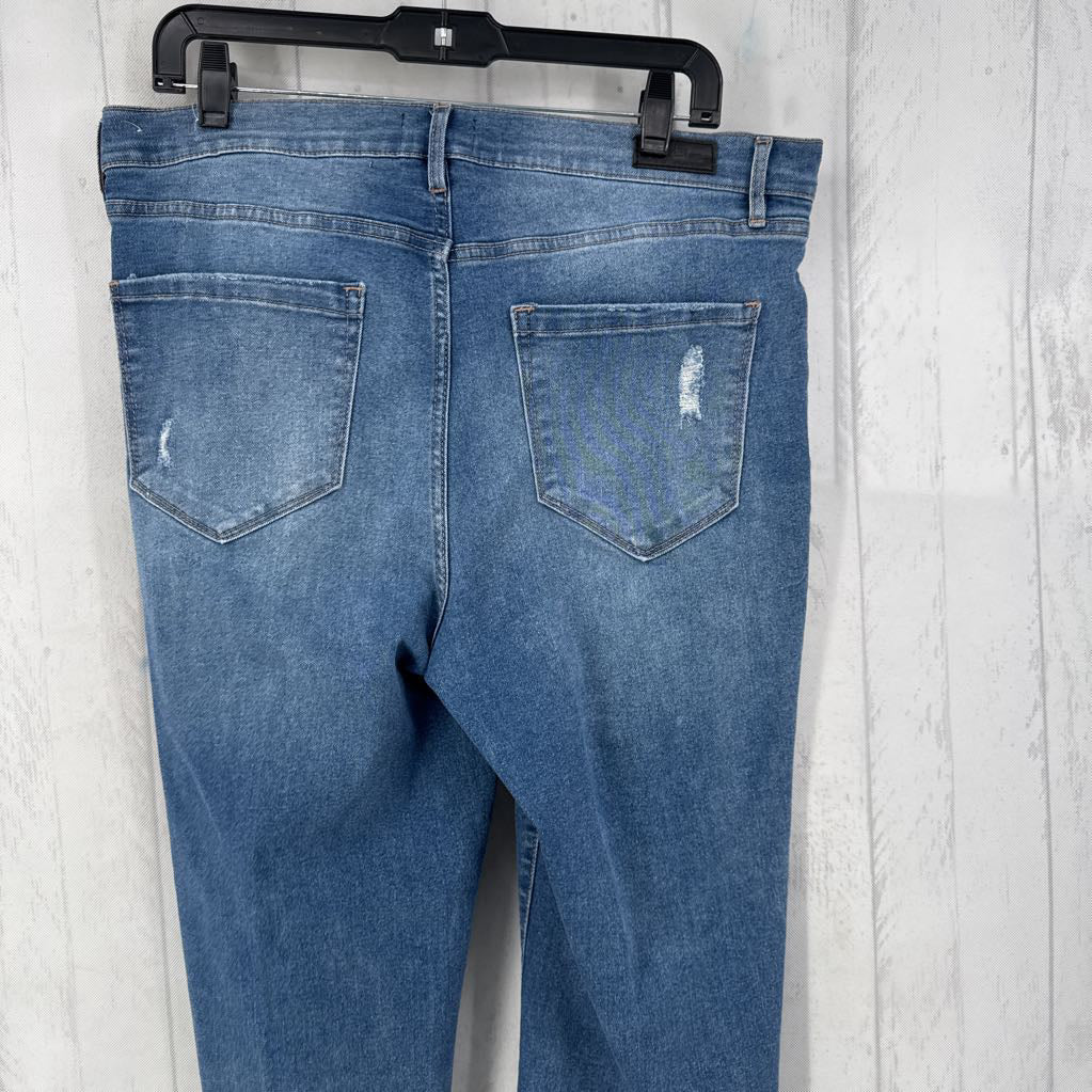 14 hi-rise slim ankle jean
