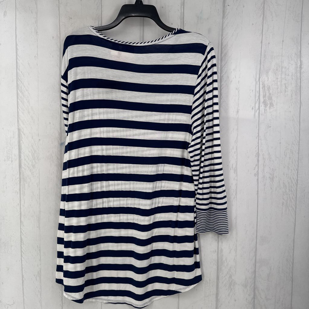 L l/s stripe top