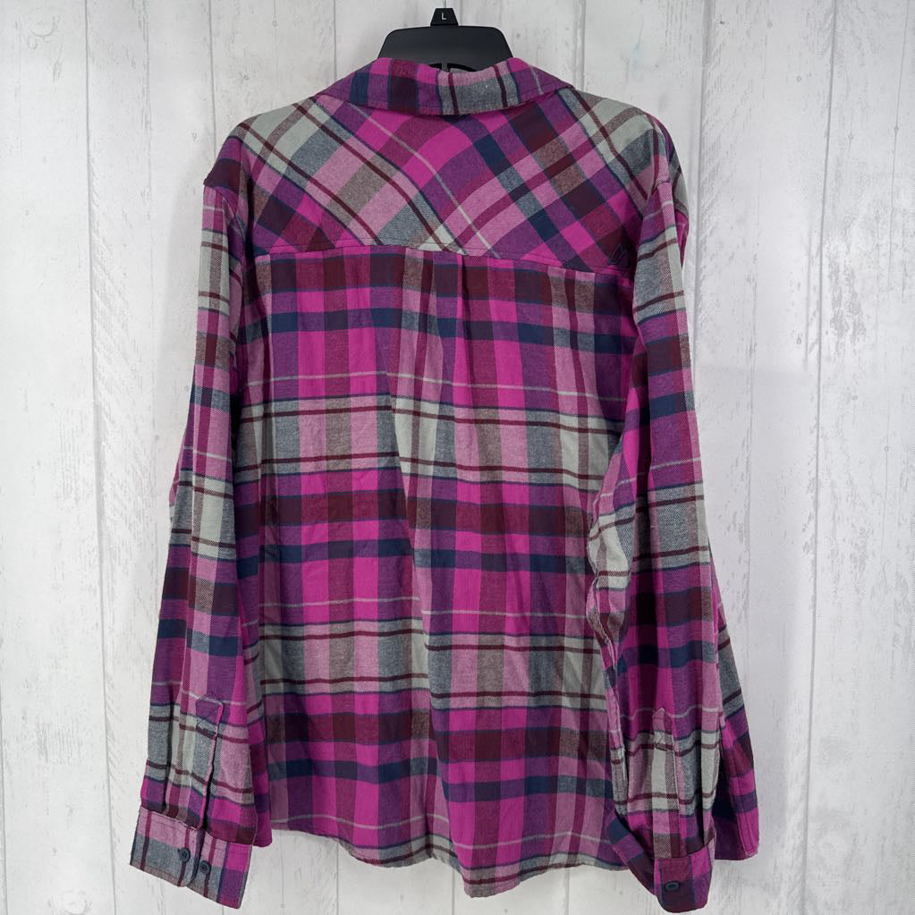 R35 XL l/s plaid button shirt